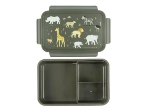 A Little Lovely Company - krabička na svačinu - zvířata ze savany