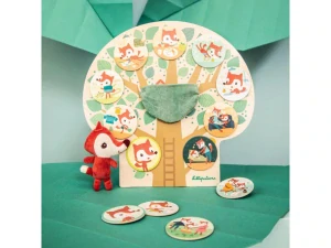 Lilliputiens – magnetický výukový strom - můj den s liškou Alicí