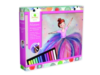 Artissimo - malba suchým pastelem - Tanečnice