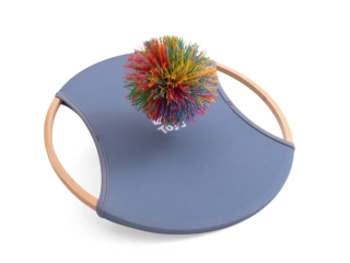 Odrážecí disky se střapatým míčkem