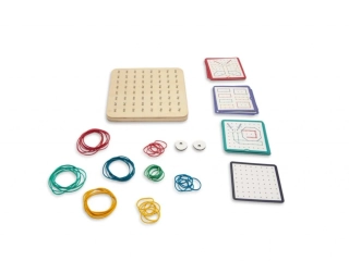 Geoboard - motorická hra