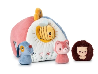 Lilliputiens - domeček a 4 skrytá chrastítka